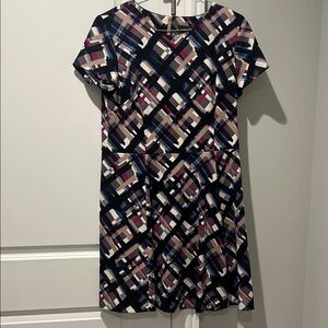 Jessica Howard Multicolor Plaid Dress